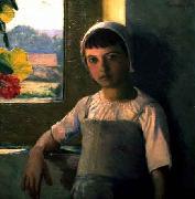Lilla Cabot Perry La Petite AngEle, china oil painting artist